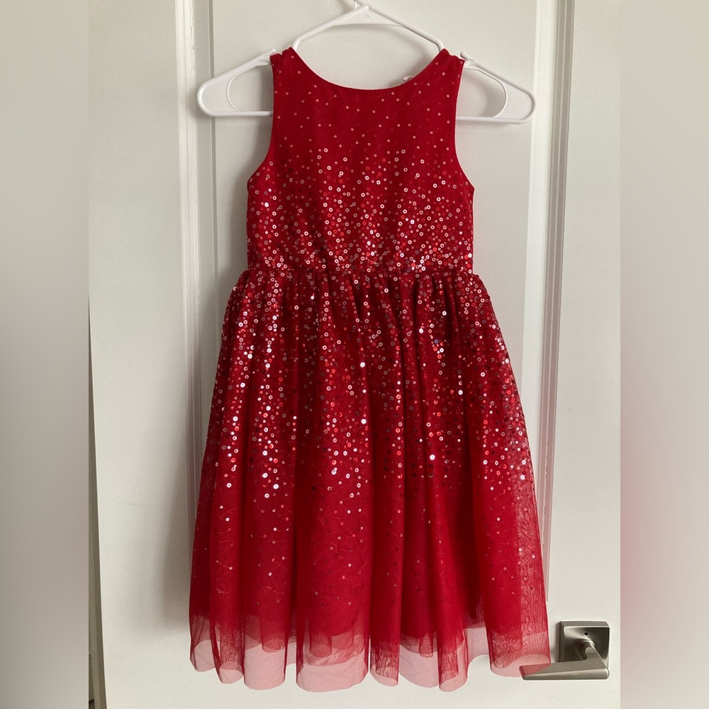 H&M Gorgeous Red Sequin Party Dress